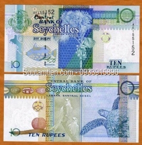 Seychelles 10 Rupees 2013