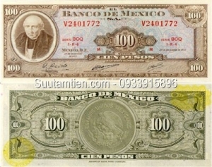 Mexico 100 Pesos 1972