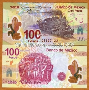 Mexico 100 Pesos 2007 polymer (Tiền kỷ niệm)