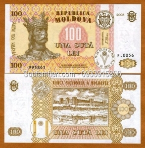 Moldova 100 Lei 2008