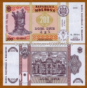 Moldova 200 Lei 2009