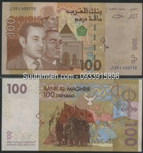 Morocco 100 Dirhams 2002