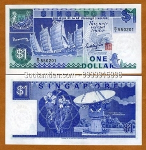 Singapore 1 Dollar 1987