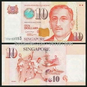 Singapore 10 Dollar 2005