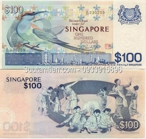 Singapore 100 Dollar 1977