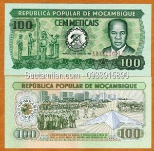 Mozambique 100 Meticais 1989