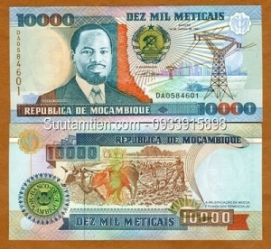 Mozambique 10000 Meticais 1991