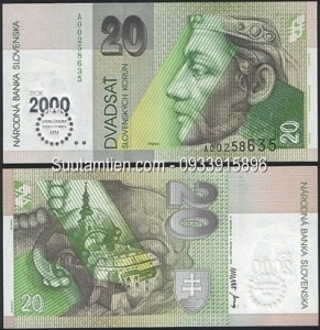 Slovakia 20 Korun 2000