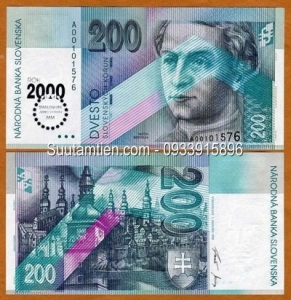 Slovakia 200 Korun 2000