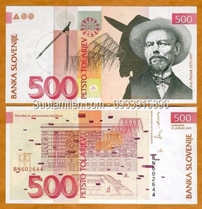 Slovenia 500 Tolarjev 2001