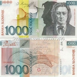 Slovenia 1000 Tolarjev 2001