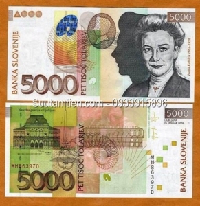 Slovenia 5000 Tolarjev 2003