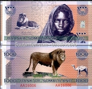 Somaliland 1000 shillings 2006