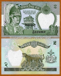 Nepal 2 rupees 1987