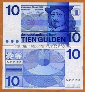 Hà Lan - Netherlands 10 Gulden 1968