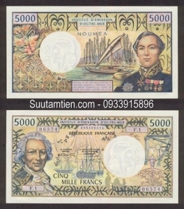New Caledonia 5000 Francs 1971