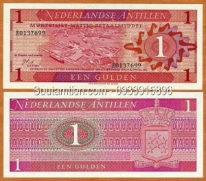 Hà Lan - Netherlands Antilles 1 Gulden 1970