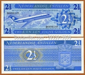 Hà Lan - Netherlands Antilles 2 1/2 Gulden 19