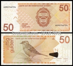 Hà Lan - Netherlands Antilles 50 Gulden 2003