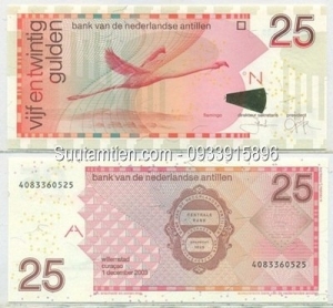 Hà Lan - Netherlands Antilles 25 Gulden 2003