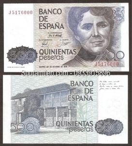 Tây Ban Nha - Spain 500 pesetas 1979
