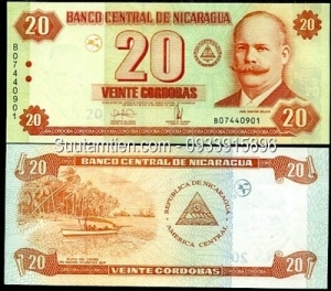 Nicaragua 20 Cordobas 2006