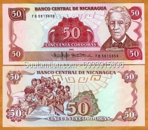 Nicaragua 50 Cordobas 1985 UNC