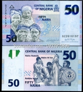 Nigeria 50 Naira 2009 polymer