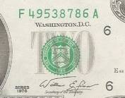 2 đô Phát Lộc 86 -79 -39 -68 năm 1976 Chất lượng mới