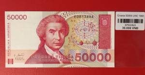 Croatia 50000 UNC 1993