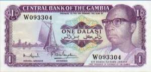 Gambia 1 Dalasis 197x - 198x UNC