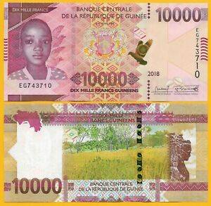 Guinea 10000 Francs - 2018 - UNC