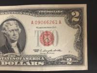 2 đô 1963 AUNC