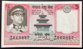 Nepal-5-rupees-AUNC-1970