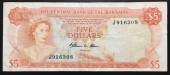 Bahamas-5-Dollars-1974-VF