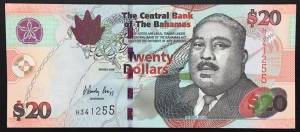Bahamas 20 Dollars UNC 2006