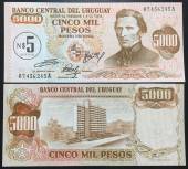 Uruguay-5000-Pesos-UNC-1975