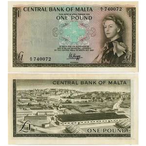 Malta 1 Pound 1967-1969 XF+