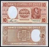 Chile-10-Pesos-UNC-1947-1958
