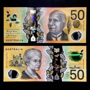 Australia Úc 50 Dollars UNC 2018 - New Polymer