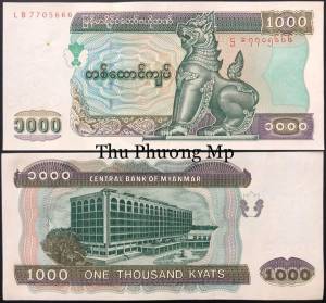 Myanmar 1000 Kyats 2004