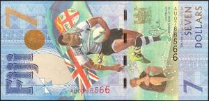 Fiji 7 Dollars UNC 2017