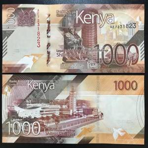 EB Kenya 1000 Shillings UNC New  2019