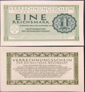 Đức Germany 1 Reichmark UNC 1944