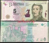 Argentina-5-Pesos-UNC-2015