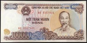 VIỆT NAM 100,000 ĐỒNG 1994 AUNC UNC