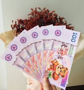 Tiền Hình Con Cọp Đài Loan 100 Lưu Niệm Tết 2022