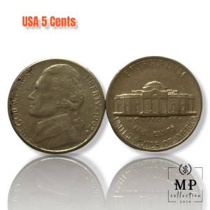 Đồng xu phong thủy Mỹ 5 cents phát hành năm 1938 đến năm 2003