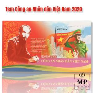 Bloc Tem Công An Nhân Dân Việt Nam phát hành 2020