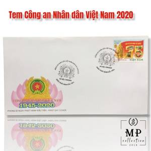 Phong bì FDC bộ 1 con Công An Nhân Dân Việt Nam phát hành năm 2020